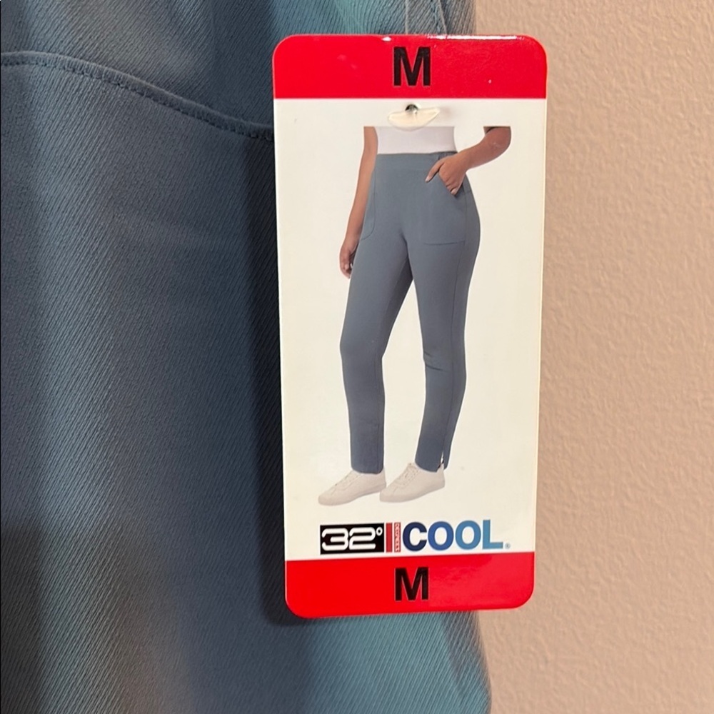 32 Degrees medium blue lightweight Trousers Size M